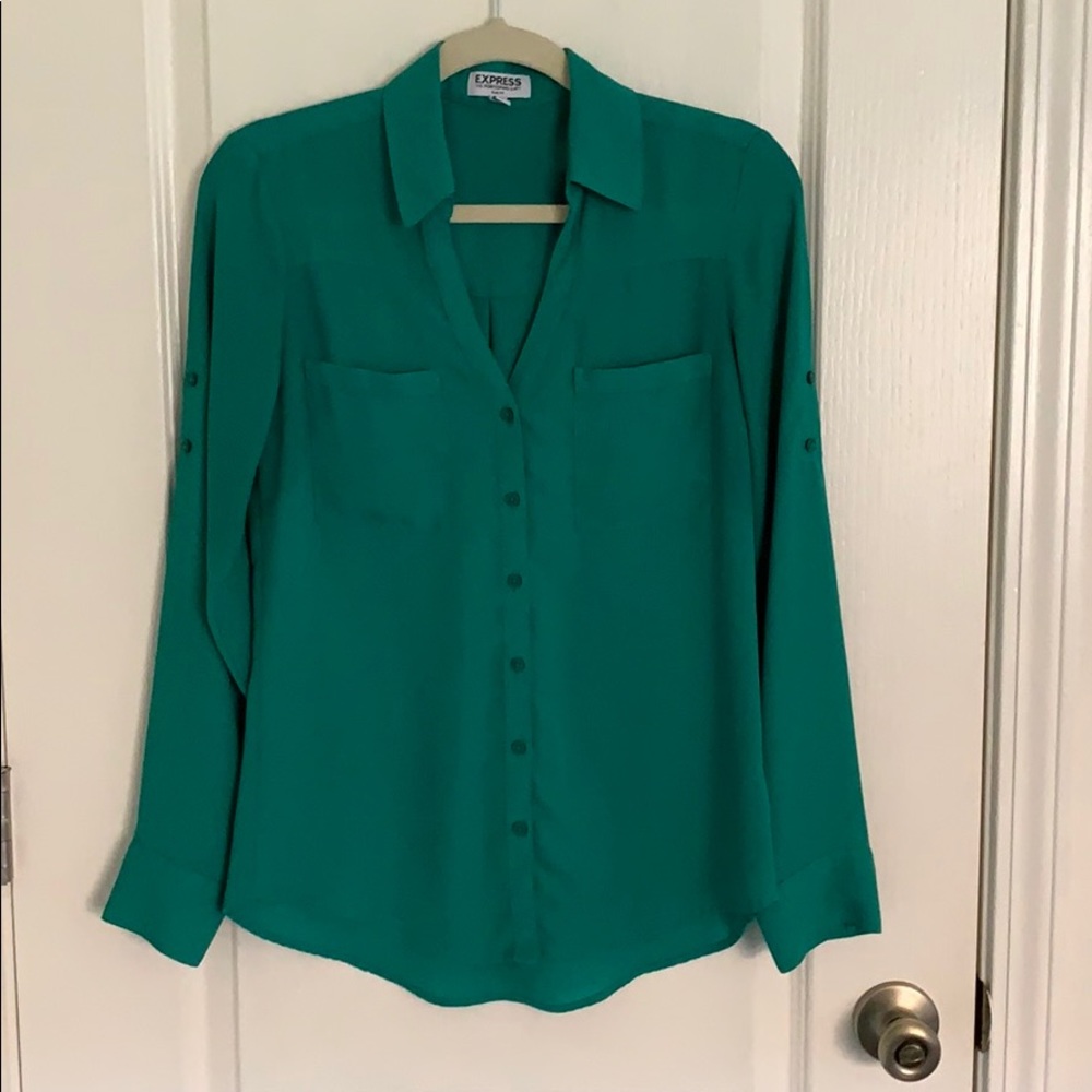EXPRESS Slim Fit Portofino Shirt